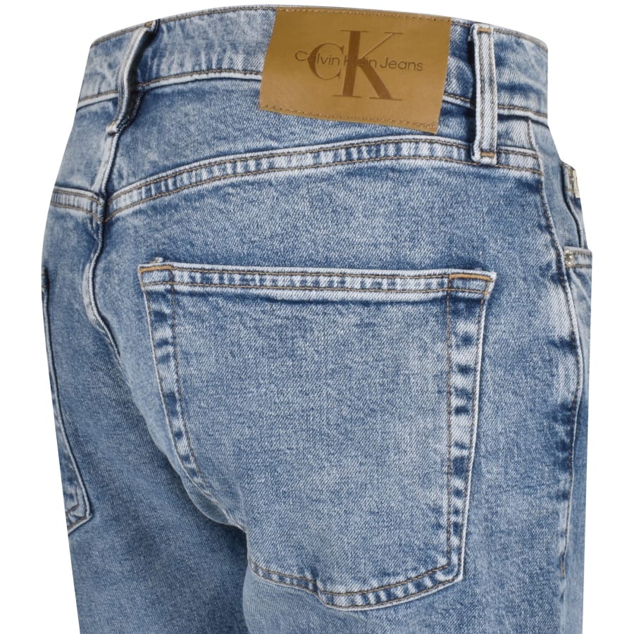 激安ブランド Calvin Klein Jeans Standard Straight Jeans Blue | Mainline ロングコート